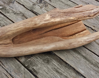 Natural Driftwood Scultpture, Aquarium Driftwood Piece, 19 inches long, 8 inches high and wide