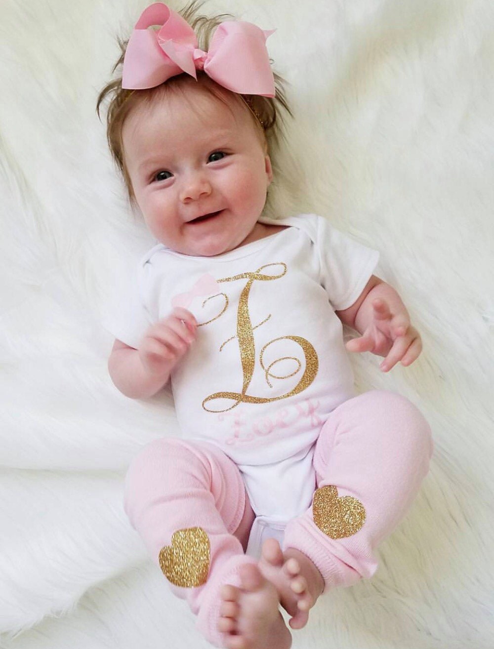 monogrammed baby clothes