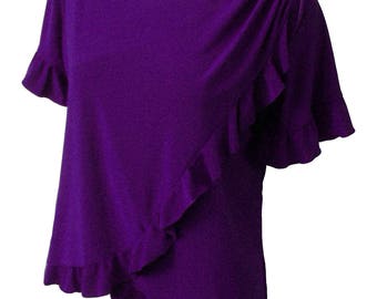 Latin Ruffles Breastfeeding Nursing Top - Maternity
