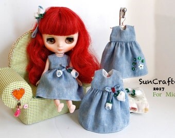 Handmade Middie Blythe Dress by SunCrafte Spring 2017