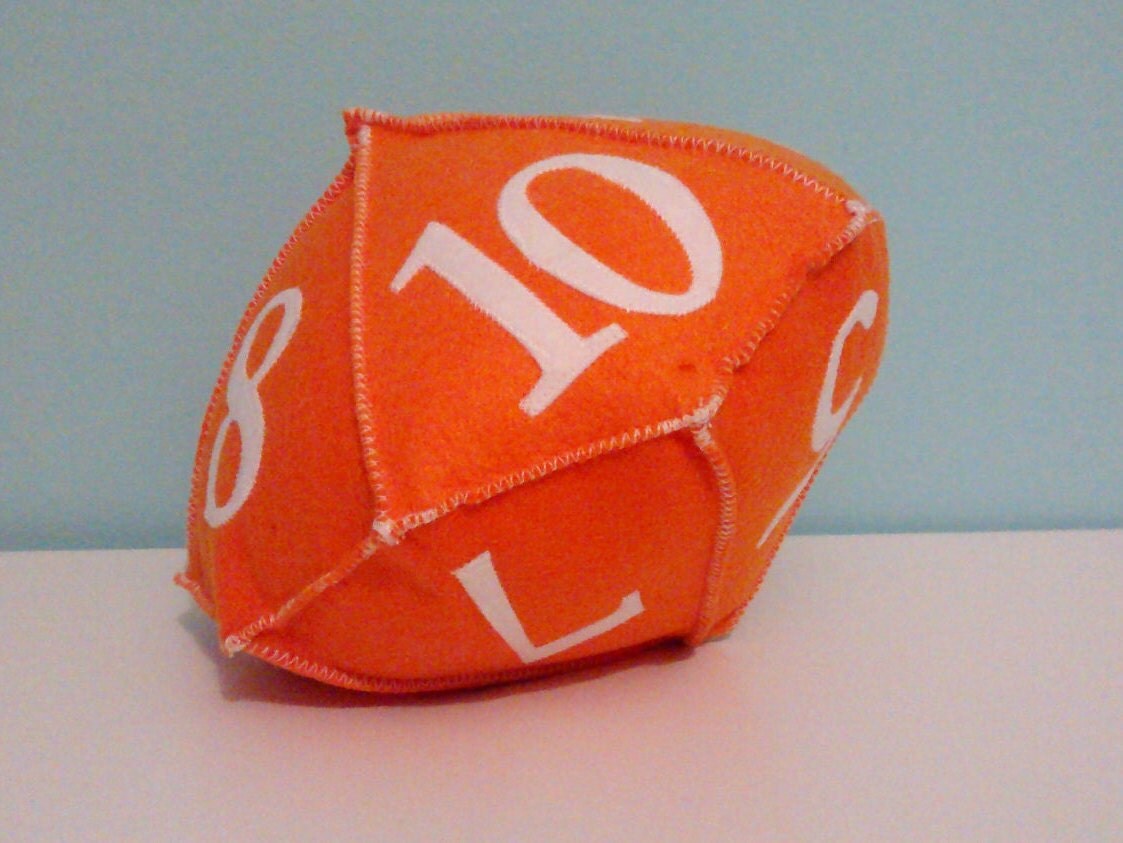 DnD Plush Dice Individual Dice