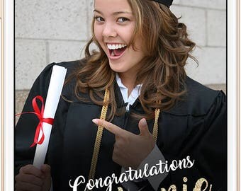 Snapchat Geofilter Graduation, Snapchat Geofilter Party, Girl or Boy Graduation Geofilter, Custom Graduation Geofilter, Class of 2017