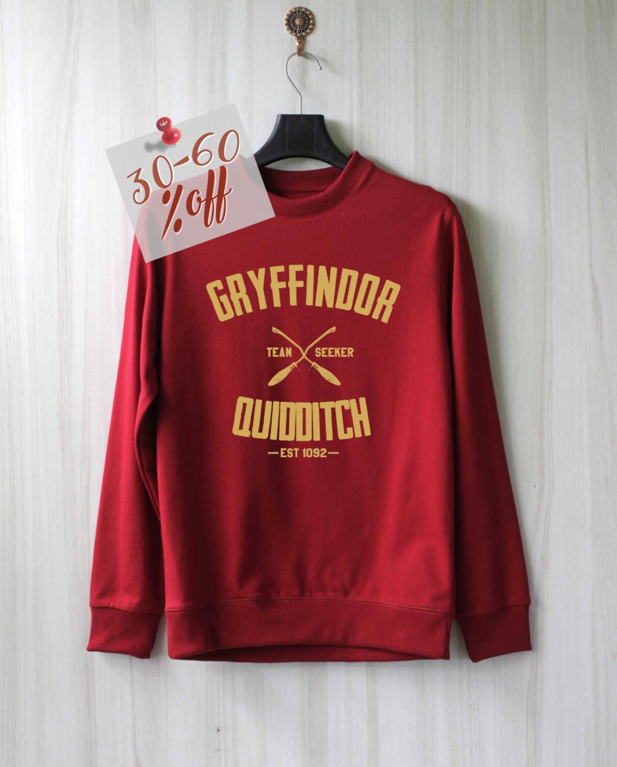 Gryffindor Quidditch Harry Potter Shirt Sweatshirt by SaBuy