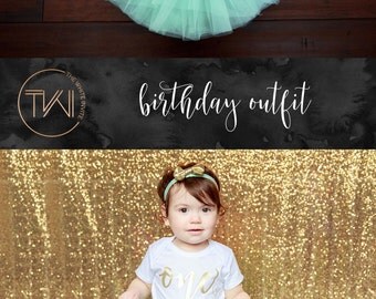 First Birthday Outfit Girl, Mint Gold Tutu Girl First Birthday Outfit, Birthday Shirt, Mint Birthday Tutu, Cake Smash Outfit Dress