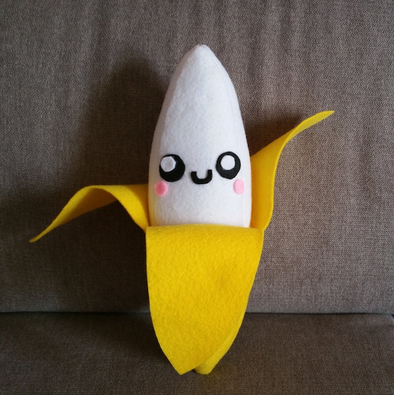 cute banana plush