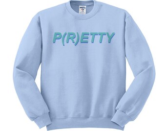 Pretty Petty Sweatshirt, Drama Queen, Tumblr Shirt, Kawaii Aesthetic Pastel Goth Cyber Punk Girl, Soft Grunge, Internet Meme Instagram