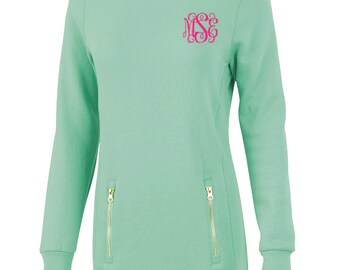 Monogrammed Pullover Sweatshirt - Monogrammed Sweatshirt - Monogrammed Pullover - Monogrammed North Hampton Sweatshirt - Monogrammed Gift