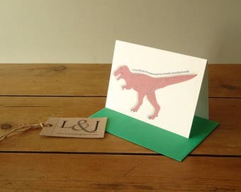 Dinosaur Cards, Set Of 5 Cards, Stationery Addict, Thank You Card Set, Cute Dinosaurs, Illustrated Dinosaur, Dino Cards, Dinosaurs