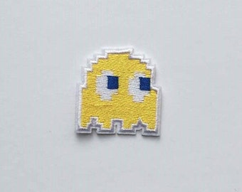 yellow pacman ghost