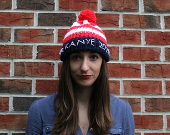 American Flag Kanye 2020 Beanie