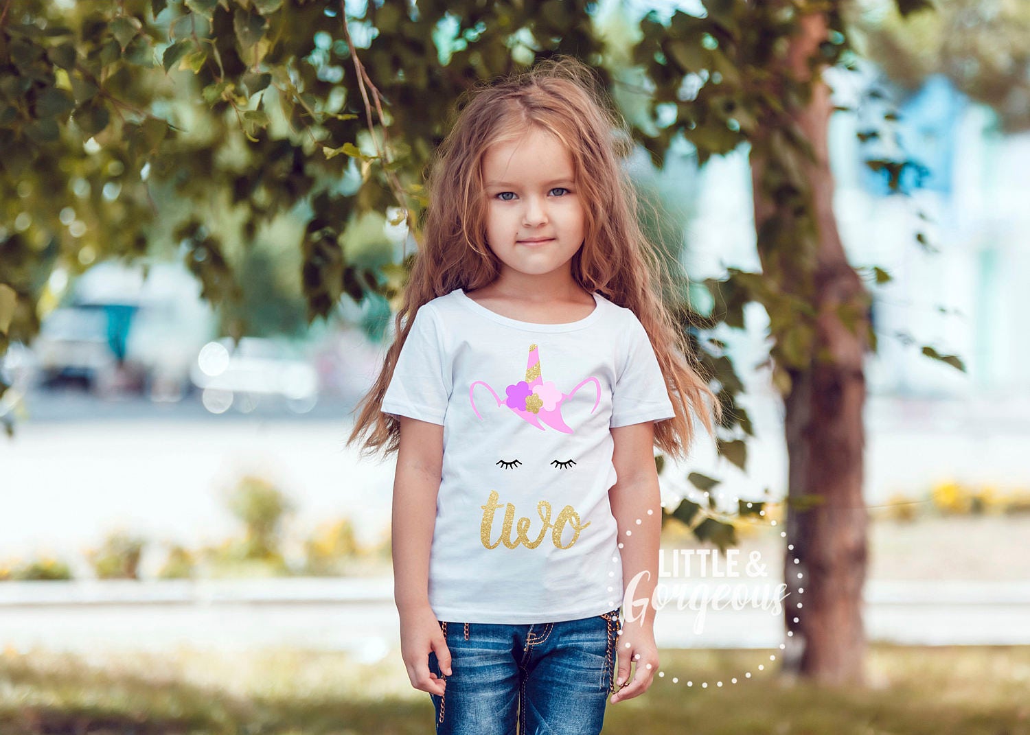 2nd birthday unicorn shirt