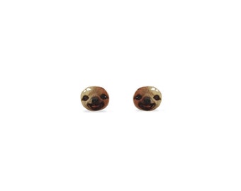Sloth Earrings - Sloth Stud Earrings - Cute Stud Earrings - Cute Earrings - Animal Earrings - Animal Stud Earrings - Hypoallergenic Studs