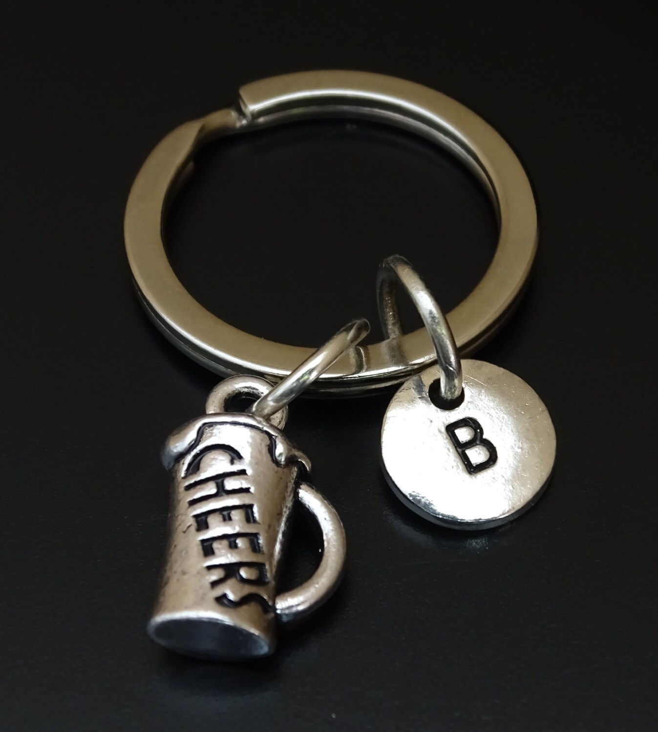 Beer Mug Keychain Custom Keychain Custom Key Ring Beer