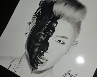 BTS Rap Monster Kim Namjoon Drawing