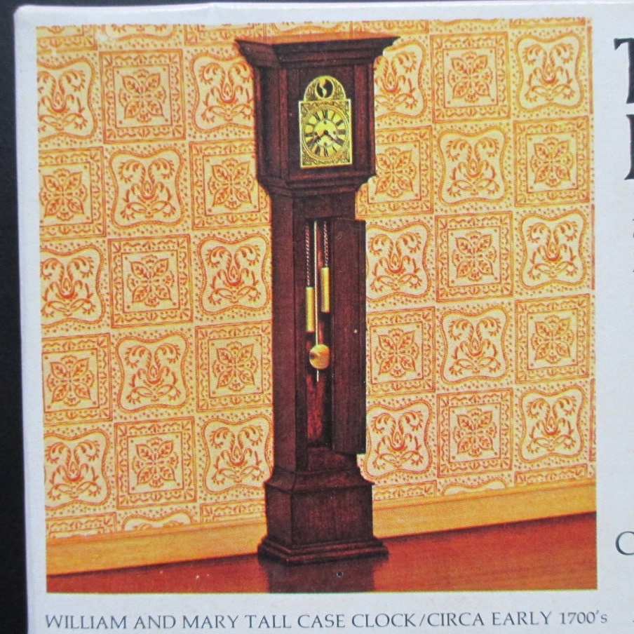 Miniature Grandfather Clock DIY Dollhouse Miniature Kit House