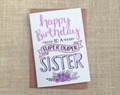 Happy Birthday Sister - B...