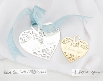 Custom Christmas Ornaments • Handwriting Personalized Love Ornaments • Personalized Keepsake Gift • Memorial Gift • Christmas Gift • CM23