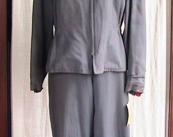 Vintage 1940s SKI SUIT size Medium