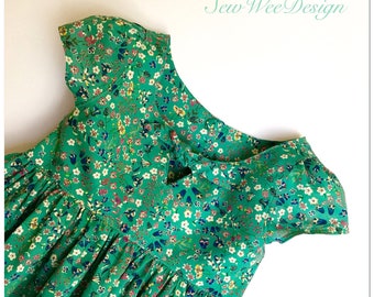 Girls dresses, Summer dresses for girls, Girl dress summer, Liberty of London, Liberty of London fabric, Liberty of London dress