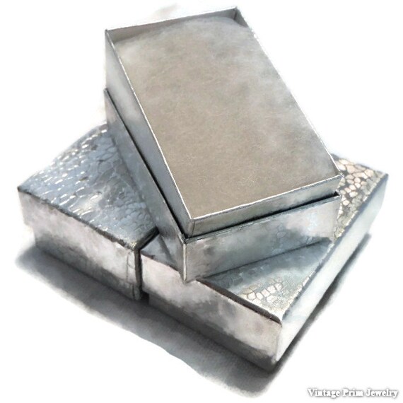 Cotton filled Jewelry Boxes