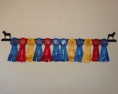 Showoff Ribbon Rack #0161W - Boston Terrier
