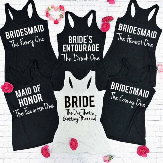 Bridal Party T Shirt Designs 6