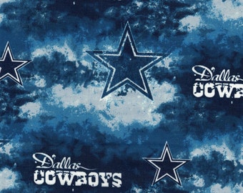 Dallas Cowboys Fabric- NFL - 100% Cotton High Quality Fabric- by Fabric Traditions