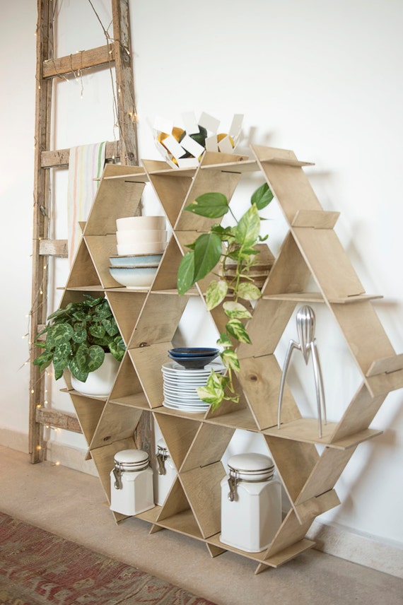 Grote houten keuken planken plaat rack opslag door rucheshelving