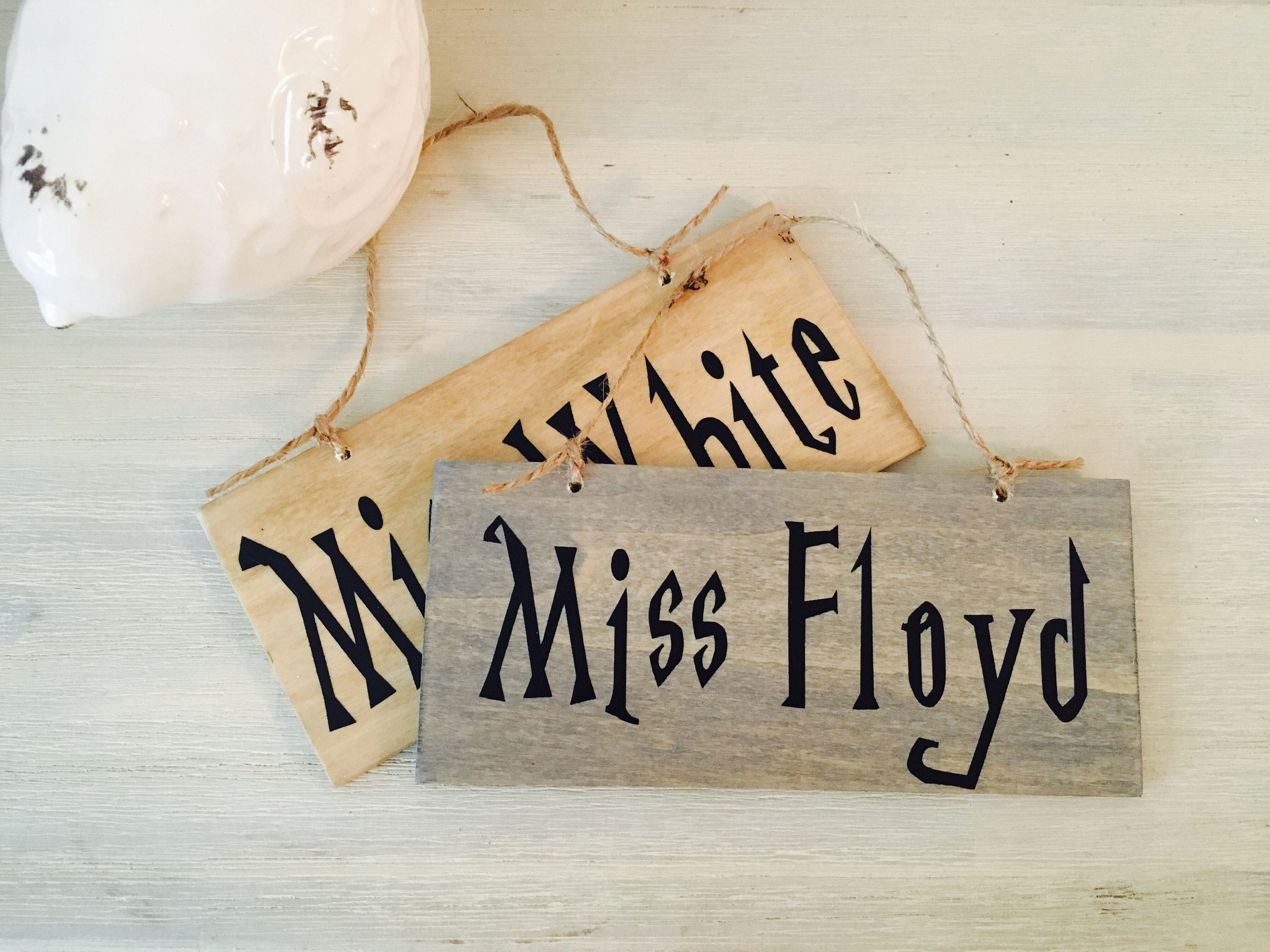 Harry Potter Wood Door Sign Child Room Name Painted