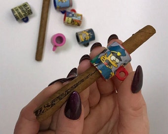 2 custom Simpsons blunt splitters