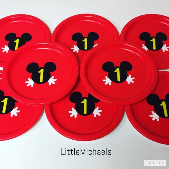 Mickey Mouse Plates Mickey Mouse Birthday Party Plates