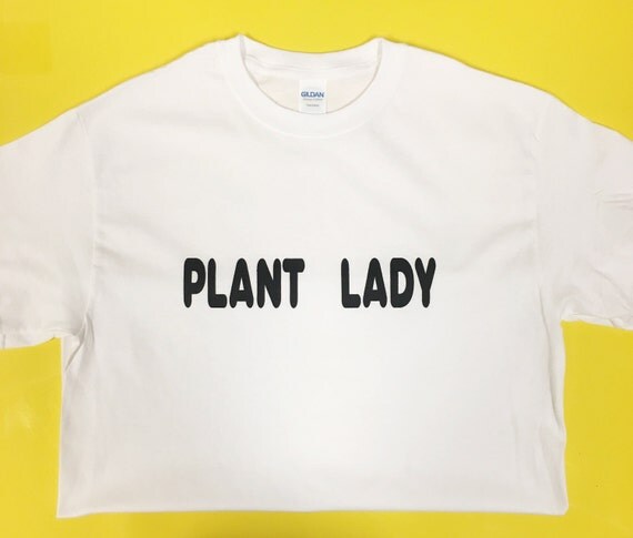 PLANT LADY TEE // white