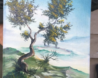 Tree near a Caldera
