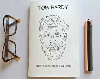Tom Hardy Coloring Book