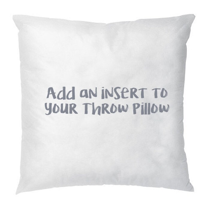 Small Fiber Insert for Throw Pillow from PiLLoveTalk on Etsy Studio