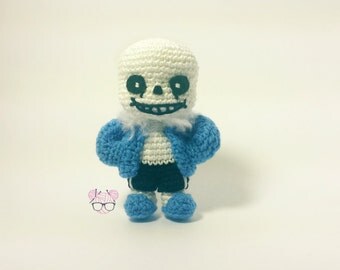 Amigurumi Sans the Skeleton || Pattern || Undertale