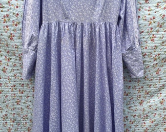 Vintage ditsy flower print dress from Laura Ashley