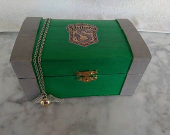 Harry Potter, FULL!!, Harry Potter Jewelry, Harry Potter Inspired Trunk, Harry Potter Chest, Hogwarts Box, Harry Potter, Hogwarts Trunk