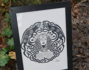 Original Freya drawing