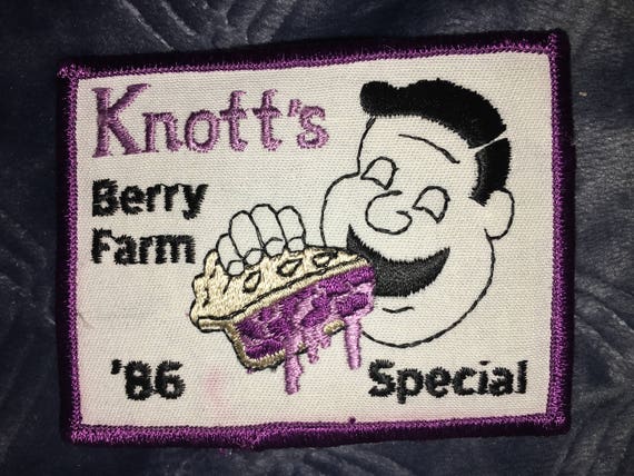 Rare 1986 Knotts Berry Farm Patch