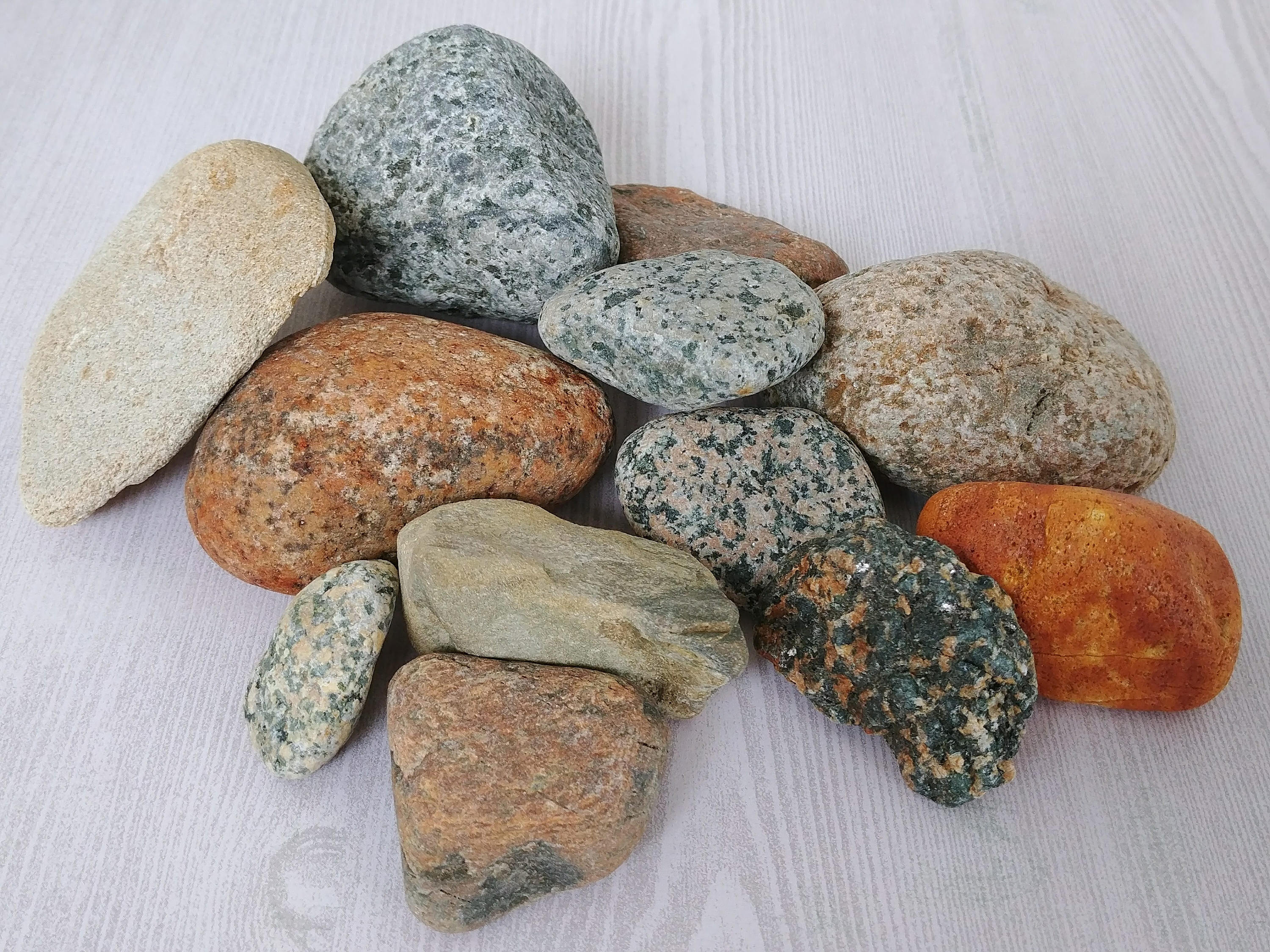 Different Colored Rocks