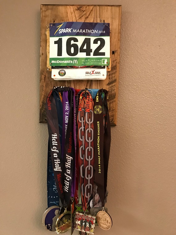 Race Bib & Medal Holder