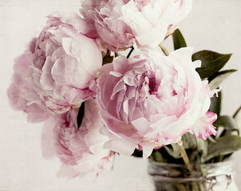 Peony Print Pink Peony Flower Photography Floral Print