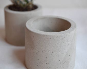 Mini Concrete Plant Pot
