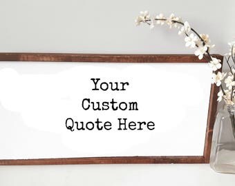 Custom Sign | Wood Sign | Framed Sign | Wood framed sign | Personalized Sign | Nursery Decor| Custom Wood Sign | Sign | Home Sign