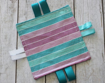 Striped Sensory Toy; Crinkle Toy