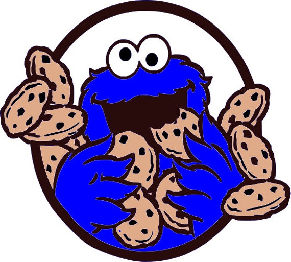 Download Cookie Monster SVG Vector File