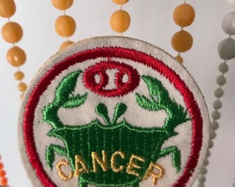 Deadstock 1970s Horoscope Zodiac Emblem Patches