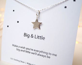 Big Little Sorority Gift, Sorority Necklace, Friendship Charm Necklace, Big Little Reveal, Big Sister Gift, Little Sister Gift