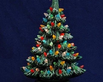 Unique ceramic christmas tree lights related items | Etsy